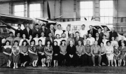 Группа работников завода, трудившихся над созданием самолета Ан-38