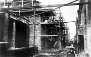 Строительство мылзавода в 1924 г.